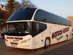 Neoplan Cityliner von Gotsch Reisen aus Deutschland im Stadthafen Sassnitz.