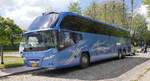 Neoplan Cityliner von VALBY BUSSER aus D�nemark steht im Mai 2019 in Friedrichstadt