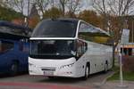 Neoplan Cityliner aus Ober�sterreich 10/2017 in Krems.