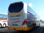 Neoplan Cityliner von Bohr/Schilling aus Deutschland im Stadthafen Sassnitz.