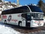 Neoplan Cityliner von Krein aus Deutschland im Stadthafen Sassnitz.