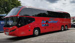 Neoplan von M�LLER-REISEN aus Massenbachhausen steht im August 2021 in Erfurt