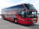 Neoplan Cityliner von Geschwister Bur Reisen aus Deutschland im Stadthafen Sassnitz.