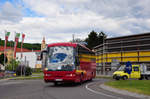 Neoplan Euroliner vom Reiseb�ro Ganzberger aus Perg in Ober�sterreich in Krems gesehen.