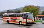 Neoplan Jetliner von Winter Reisen aus Nieder�sterreich am 11.9.2014 in Krems.