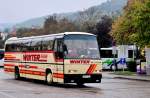 Neoplan Jetliner von Winter Reisen aus Nieder�sterreich am 11.9.2014 in Krems.