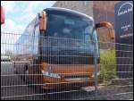 Neoplan Jetliner Vorf�hrwagen in Rostock.