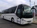 Neoplan Jetliner von Omnibus Pasternak aus Deutschland in Neubrandenburg.