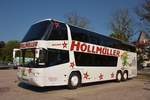 Neoplan Skyliner von H�llm�ller Reisen aus �sterreich im Mai 2018 in Krems.
