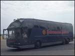 Neoplan Starliner von Schumann Reisen aus Deutschland im Stadthafen Sassnitz.