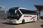 Neoplan Tourliner von Schmidatal Reisen aus �sterreich im Mai 2018 in Krems.