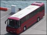 Neoplan Transliner von G�strow-Club-Reisen aus Deutschland im Stadthafen Sassnitz.