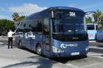 Otokar Vectio U von BLUE BUS TENERIFE steht am Flughafen Teneriffa S�d