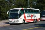F�r eine Stadtrundfahrt charterten wir am 9.6.2007 in der finnischen  Hauptstadt Helsinki diesen modernen Scania Reisebus.