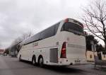 SCANIA IRIZAR von VEGA TOURS aus der CZ im J�nner 2013 in Krems an der Donau.