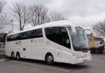 SCANIA IRIZAR von VEGA TOURS aus der CZ im J�nner 2013 in Krems an der Donau.
