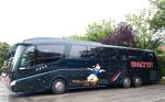 Scania Irizar von Walter Reisen aus �sterreich am 15.Mai 2014 in Krems gesehen.