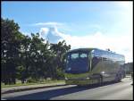 Scania Irizar von CentrumTurist aus D�nemark in Sassnitz.