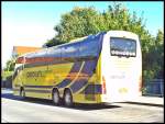 Scania Irizar von CentrumTurist aus D�nemark in Sassnitz.