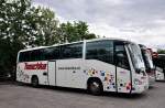 Scania Irizar von Haschka Reisen aus �sterreich im Mai 2015 in Krems gesehen.
