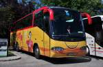 Scania Century vom Busunternehmen Zupanac aus Nieder�sterreich im Juni 2015 in Krems gesehen.