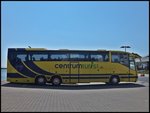 Scania Irizar von CentrumTurist aus D�nemark im Stadthafen Sassnitz.