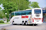 Scania Irizar von Autobus Haschka aus Nieder�sterreich in Krems gesehen.
