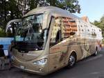 Scania Irizar von Genovarent aus Italien in Binz.