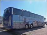 Scania OmniExpress von F�rst-Reisen/Weltenbummler aus Deutschland im Stadthafen Sassnitz.