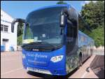 Scania OmniExpress von F�rst-Reisen/Weltenbummler aus Deutschland im Stadthafen Sassnitz.