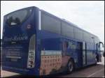 Scania OmniExpress von F�rst-Reisen/Weltenbummler aus Deutschland im Stadthafen Sassnitz.