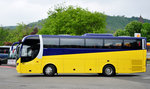 Scania OmniExpress aus �sterreich in Krems gesehen.