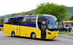 Scania OmniExpress aus �sterreich in Krems gesehen.