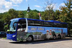 Scania OmniExpress von F�rst Reisen aus der BRD in Krems gesehen.