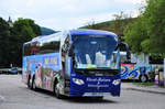 Scania OmniExpress von F�rst Reisen aus der BRD in Krems gesehen.