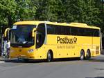 Scania OmniExpress von Postbus/Temepelhofer aus Deutschland in Berlin.