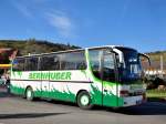 SETRA S300er-Serie von BERNHUBER Reisen aus Nieder�sterreich im Oktober 2012 in Krems gesehen.