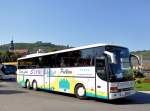 SETRA 317 GT-HD von SCHNEIDER Reisen aus Pulkau/Nieder�sterreich im September 2013 in Krems unterwegs.