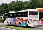 Setra 300er Serie von Pulay Reisen aus Nieder�sterreich am 5.Juli 2014 in Krems.