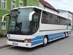 Setra 317 GT-HD der OVB Bischofsheim in Neubrandenburg.