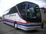 Setra 417 HDH von DK-Bus aus D�nemark im Stadthafen Sassnitz.