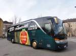 SETRA S415 HD von Johann MATH� -  CLUB 50  mit neuer Bestuhlung,nur 3 Sitze pro Reihe.Wien im J�nner 2013.