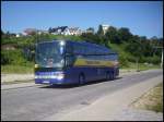 Setra 416 GT-HD von Wricke Touristik aus Deutschland im Stadthafen Sassnitz.