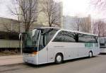 SETRA S415 HD von WELSER Reisen aus Traun/Ober�sterreich im April 2013 in Wien.