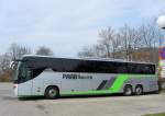 SETRA 417 GT-HD von PAAR-Tours aus Nieder�sterreich am 9.4.2013 in Krems gesehen.
