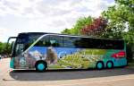 SETRA 416 HDH vom Reiseparadies KASTLER/Ottensheim/�sterreich.Bild vom Mai 2012.