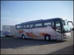 Setra 415 GT-HD von Hermann Bierl aus Deutschland mit H�nger im Stadthafen Sasnitz.