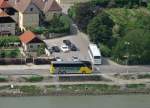7.7.2013,vom gegen�berliegenden Donauufer bei Krems / von der Ferdinandswarte diesen SETRA 416 GT-HD von LEONARD / Belgien fotografiert(300mm).