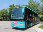 SETRA 415 GT-HD von KASTLER Busreisen / �sterreich am 19.6.2013 in Krems an der Donau.