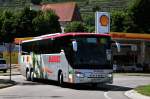 SETRA 417 GT-HD von BLAGUSS / �sterreich am 9.7.2013 in Krems an der Donau.
